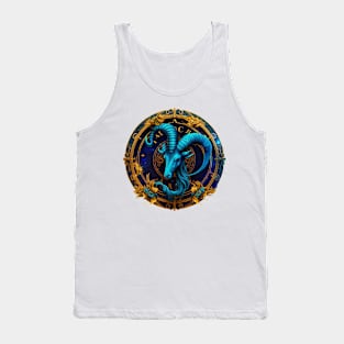 Capricorn Zodiac Sign Tank Top